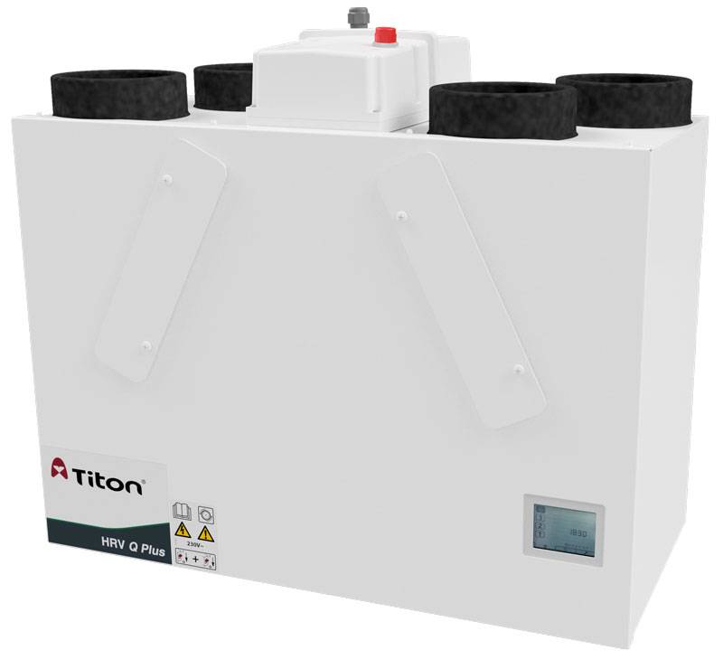HRV Q Plus (MVHR) - Mechanical Ventilation w/ Heat Recovery