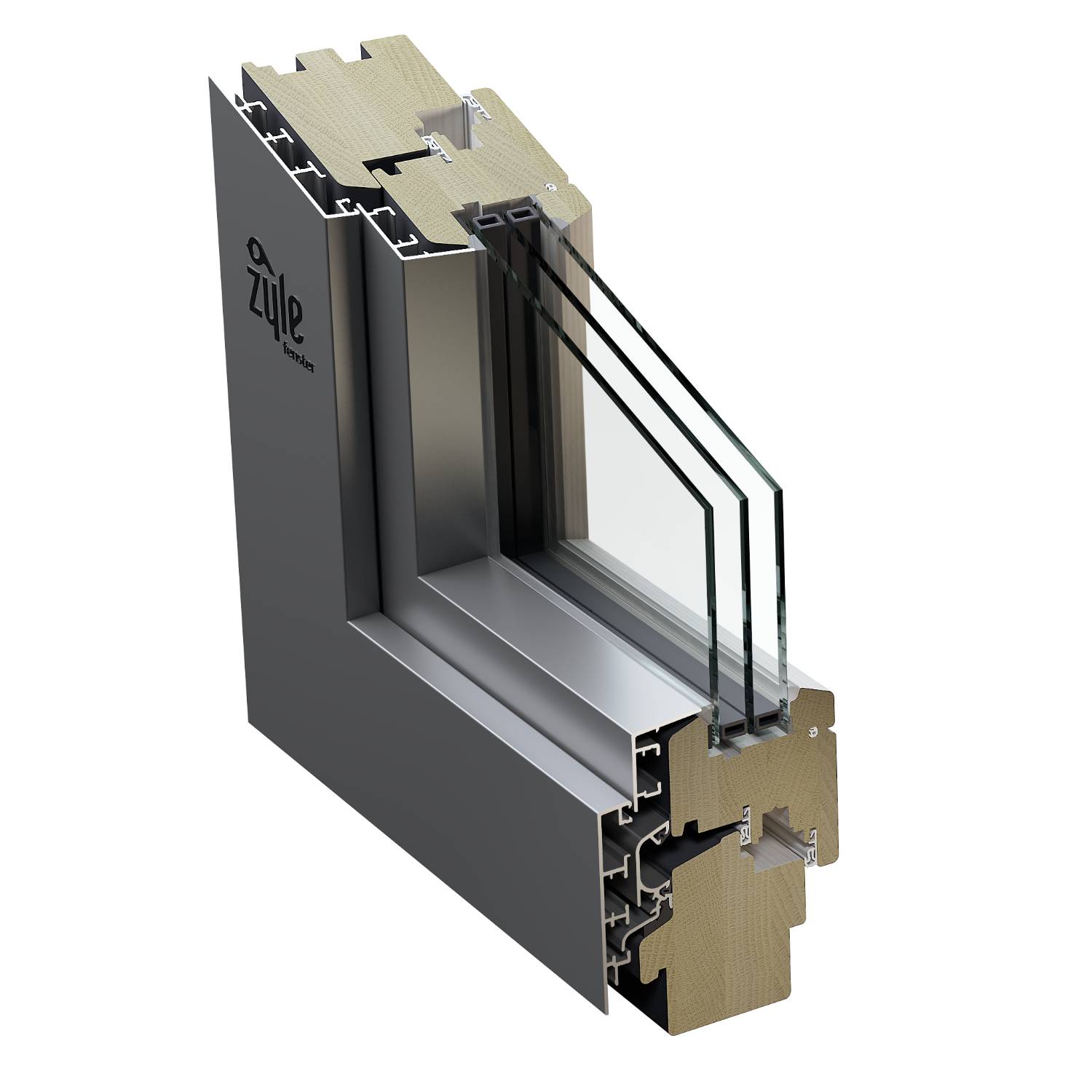 Alu-Clad Inward Opening Tilt & Turn window - Alu-Clad Casement Windows