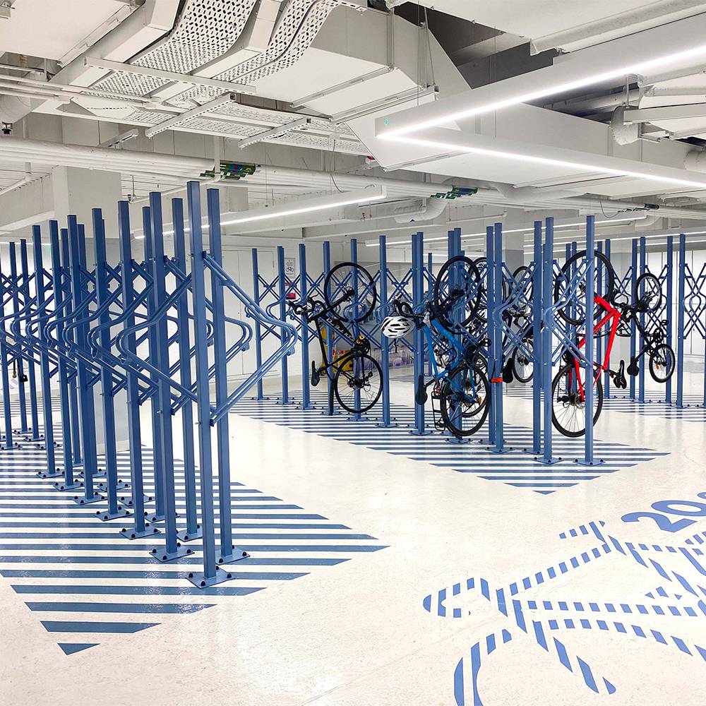 Premium Vertical Bike Rack