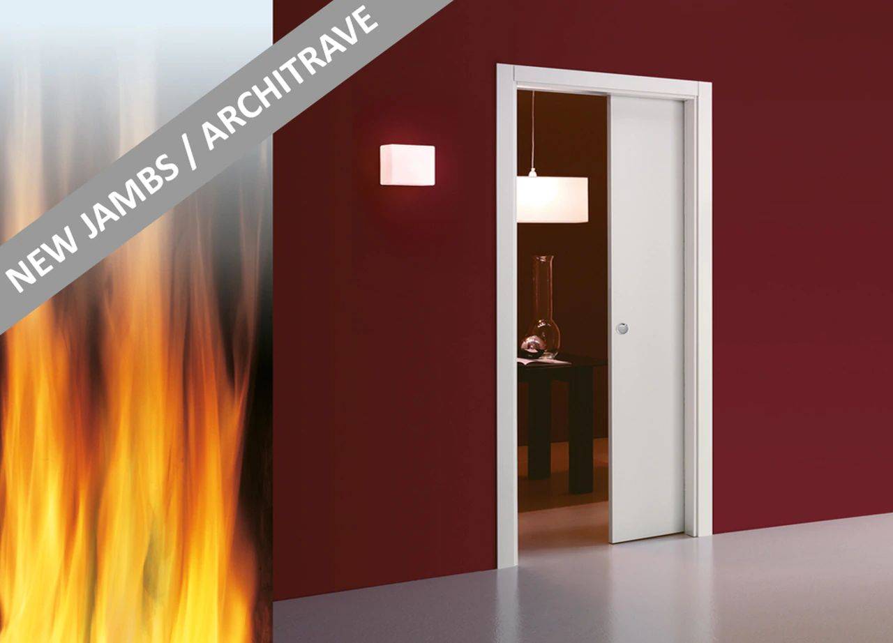 Classic Sliding Pocket Door System – Single Fire-Rated
