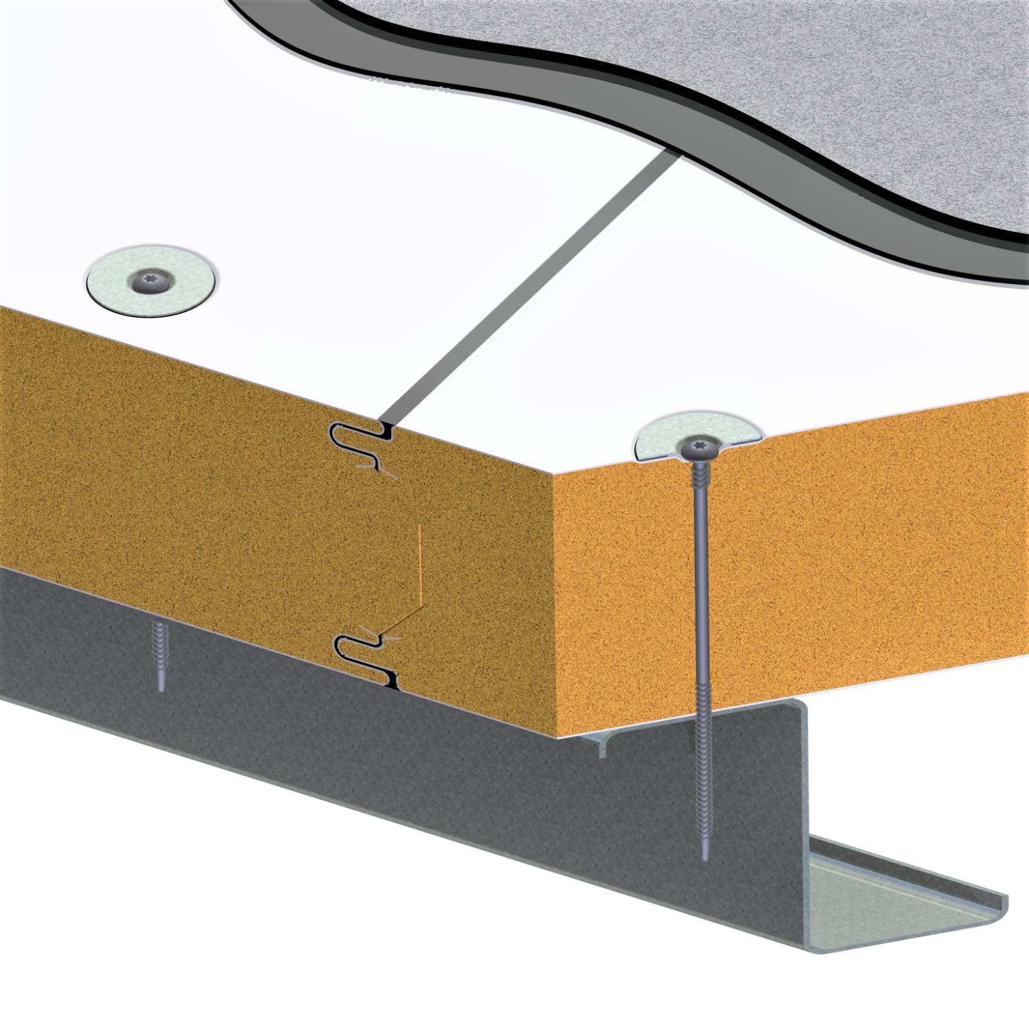 DrillFast® Stainless Steel DF12-SSA4-P-HT-SFW Super Flat Panel Fasteners