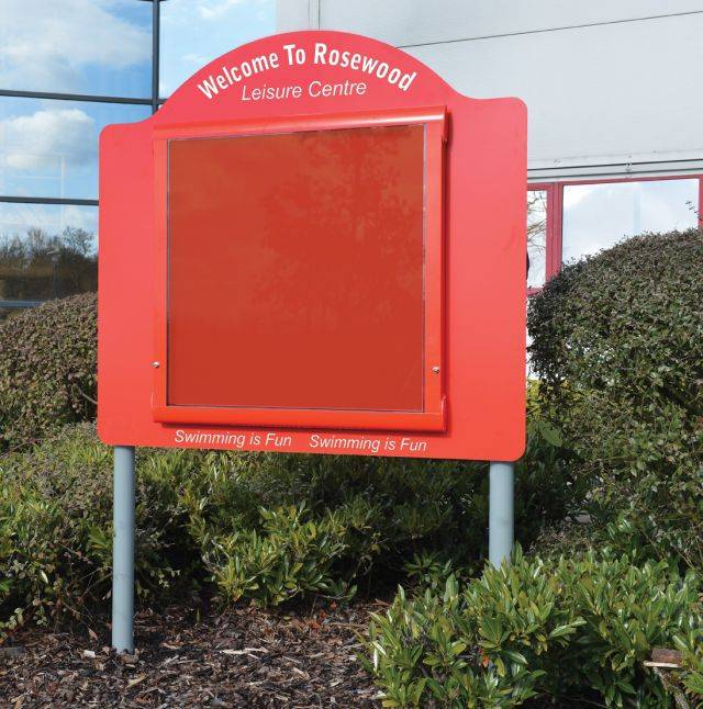 WeatherShield External School Sign