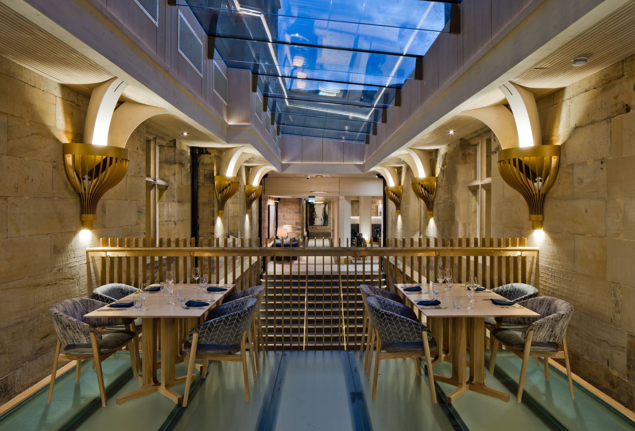 Bespoke Rooflight Enhances Natural Daylight in Historic Hotel | Glazing ...