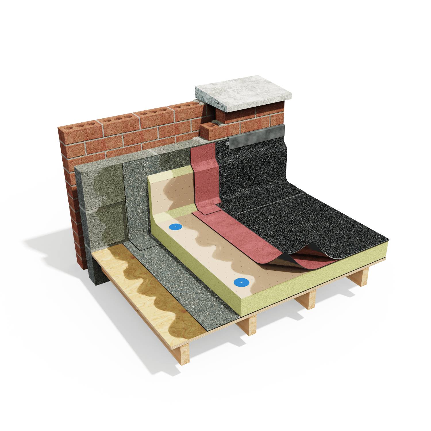 Profiles XL FireSmart Plus System - Warm Roof / Safe2Torch / Full Bond / Mech Fixed / PIR - System Number 5