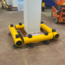 Single Bumper Safety Barrier - PAS 13 Tested Polymer Safety Barrier