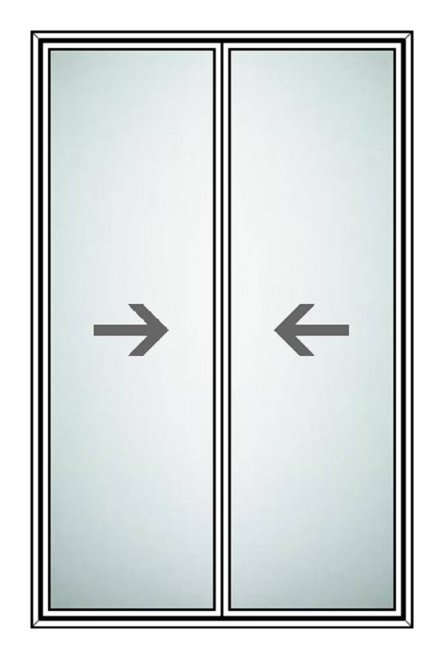 Secondary Glazing Horizontal Slider C8 Two Panel - Secondary Glazing