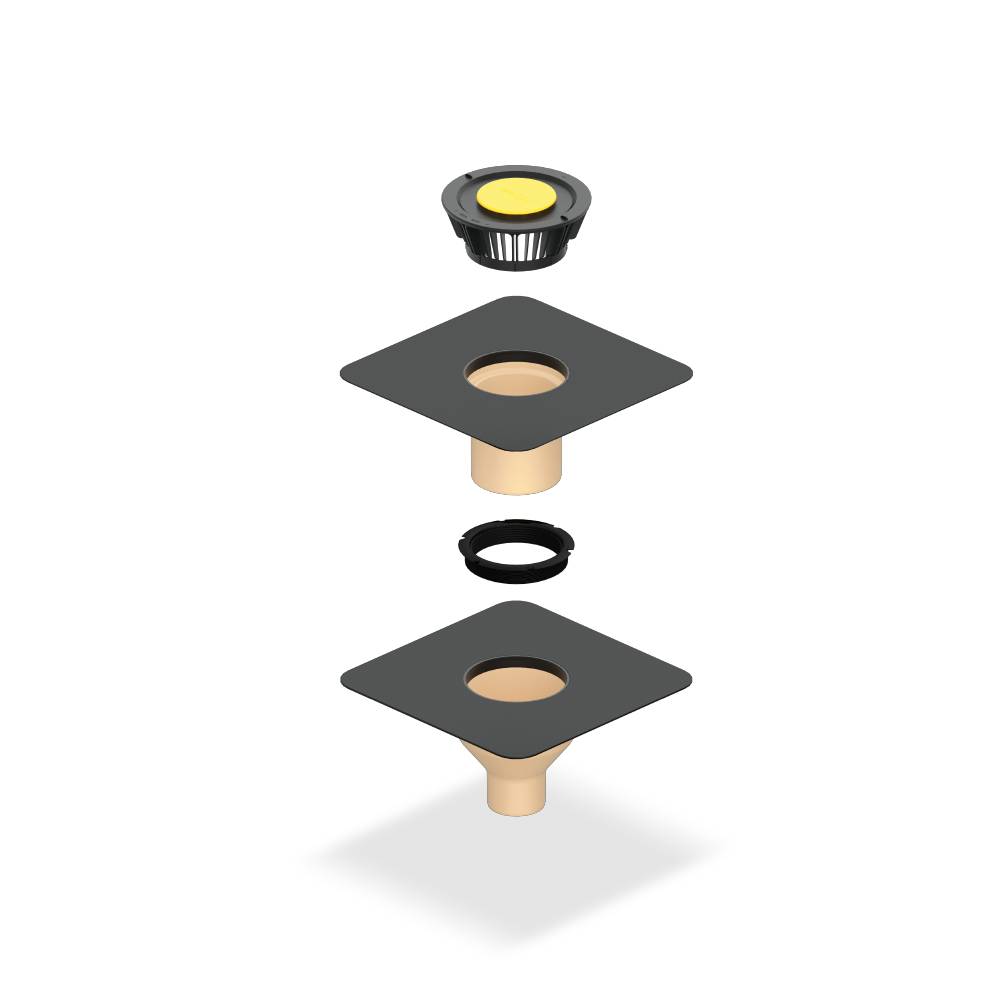 SitaStandard Rainwater Outlet - Thermally Insulated Roof Outlet