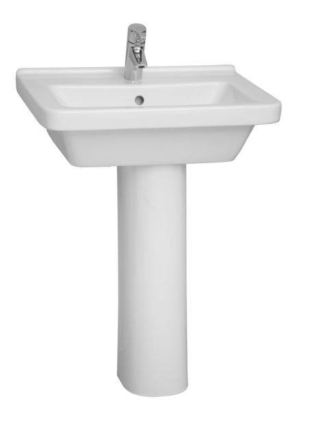 VitrA S50 Washbasin, 60 cm, Square, 5310