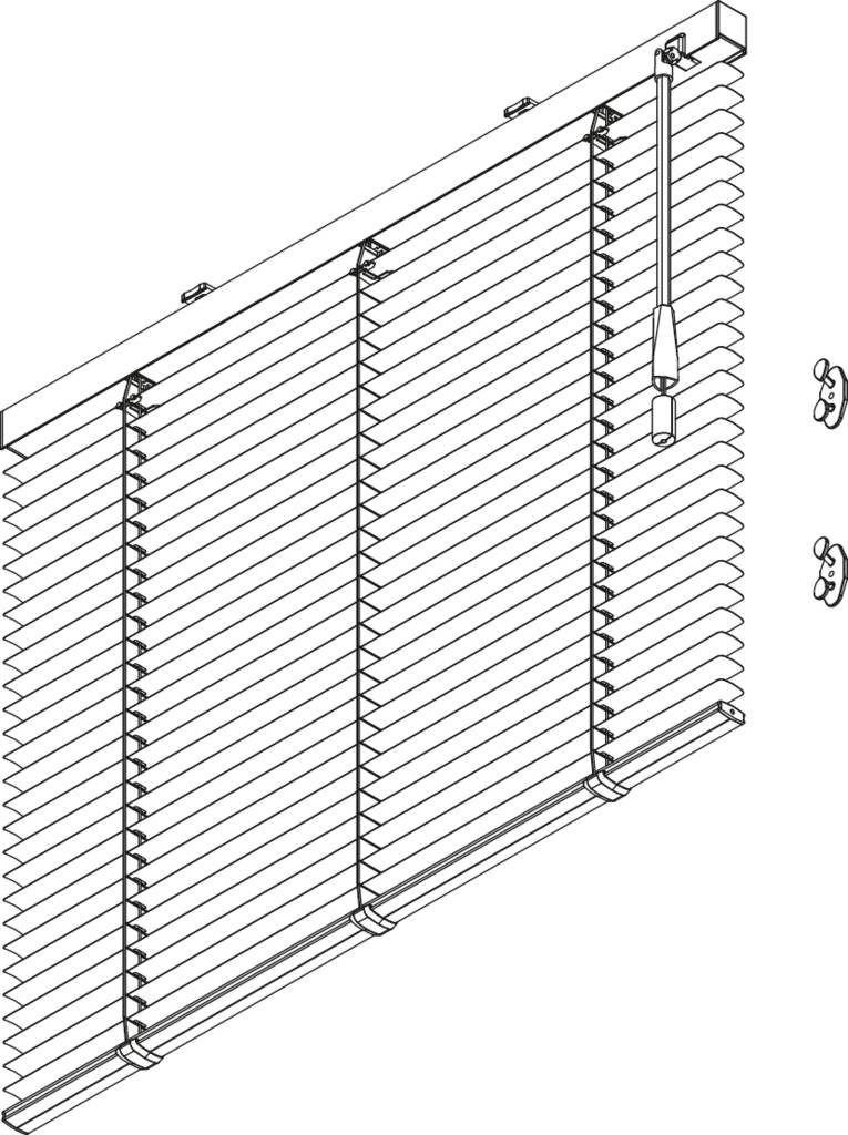 Venetian Blind - Wand Operated - Silent Gliss SG 8110 - Venetian Blinds