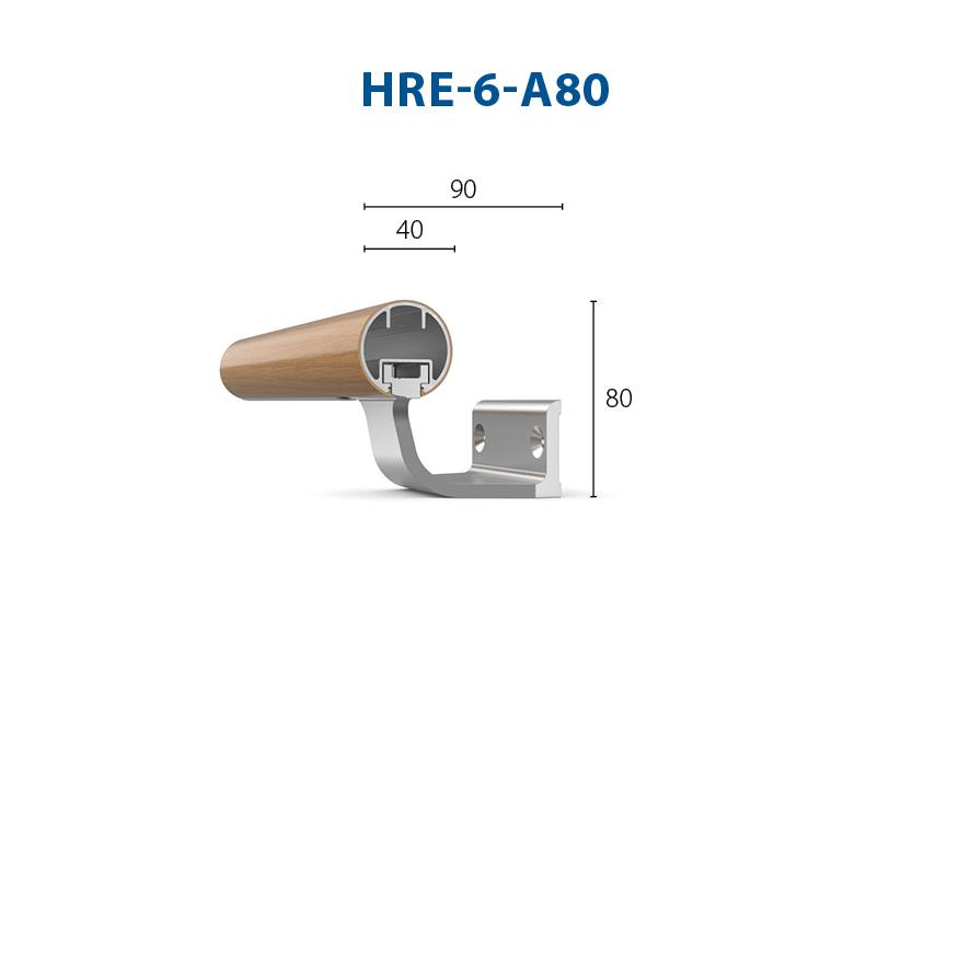 CS Acrovyn® HRE-6 Handrails