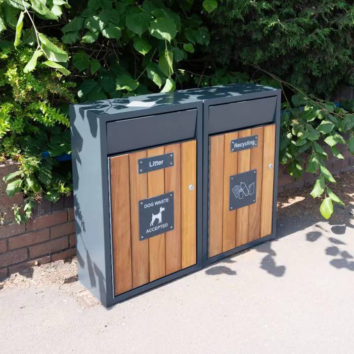 Double Westleigh Recycling Bin