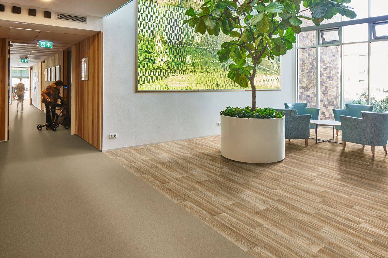 Sarlon 15 dB Acoustic Vinyl Wood - Vinyl floor covering