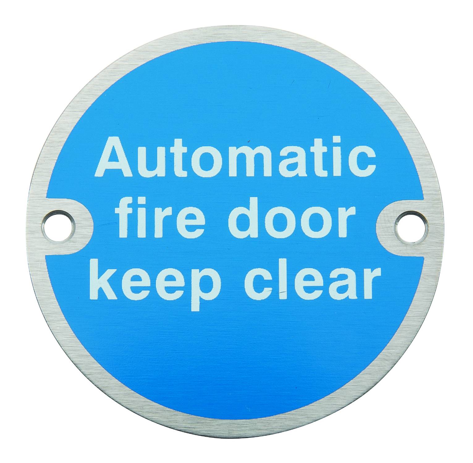 HUKP-0105-26 – Automatic Fire Door Keep Clear - Fire signage