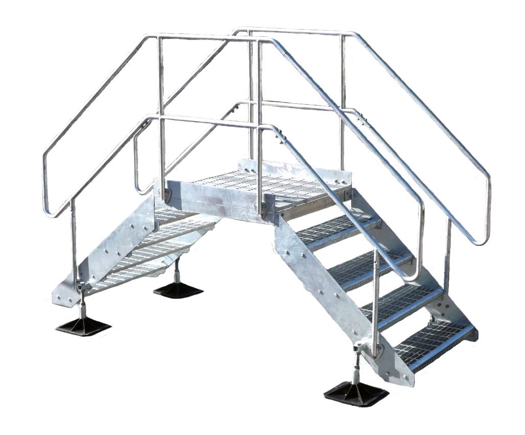 Flexi Access - Step Over and Hop Over Walkways - Rooftop Step Overs, Hop Overs. HDG Steel