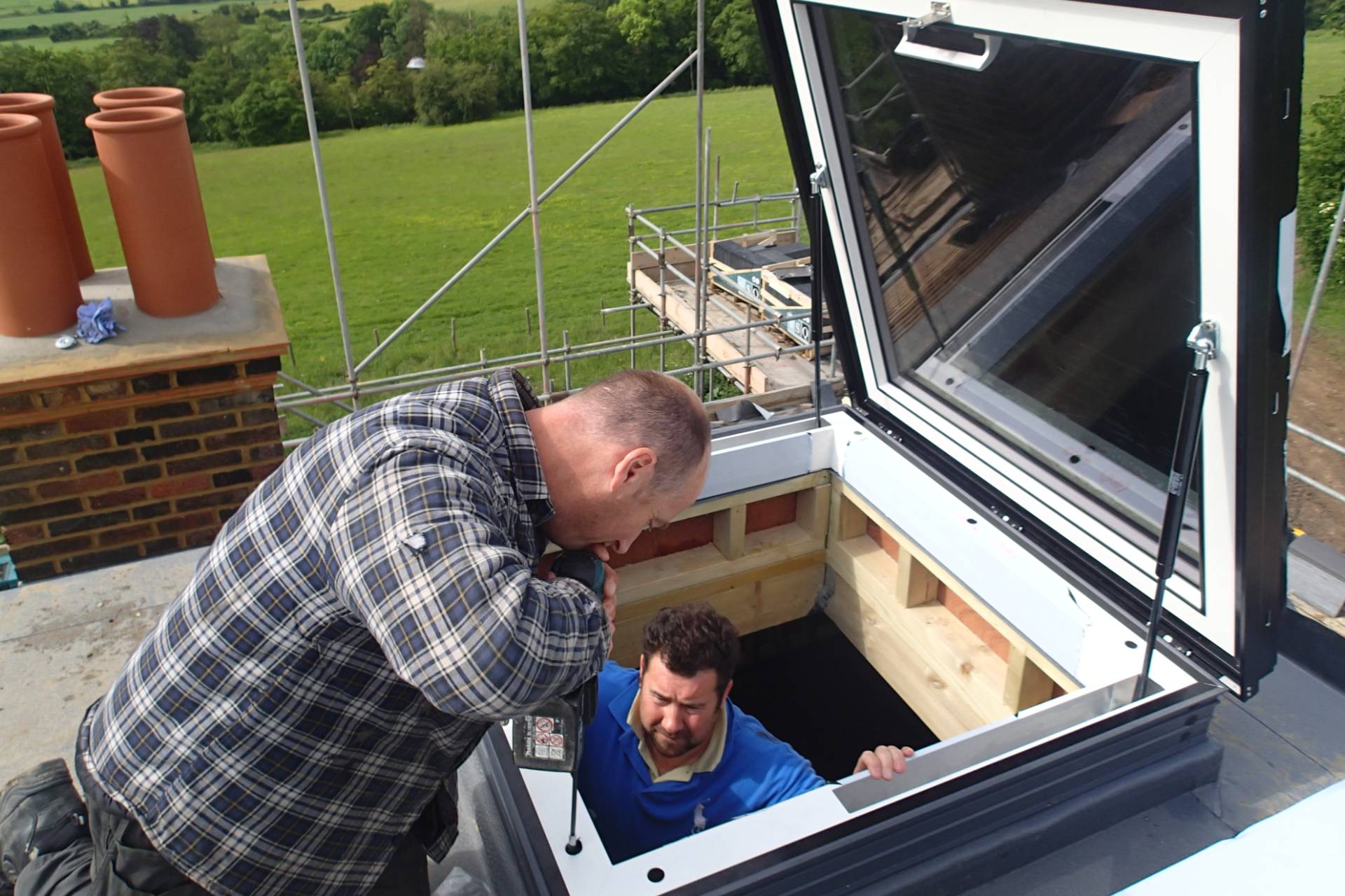 Opening Access Hatch Rooflight - Manual - Access