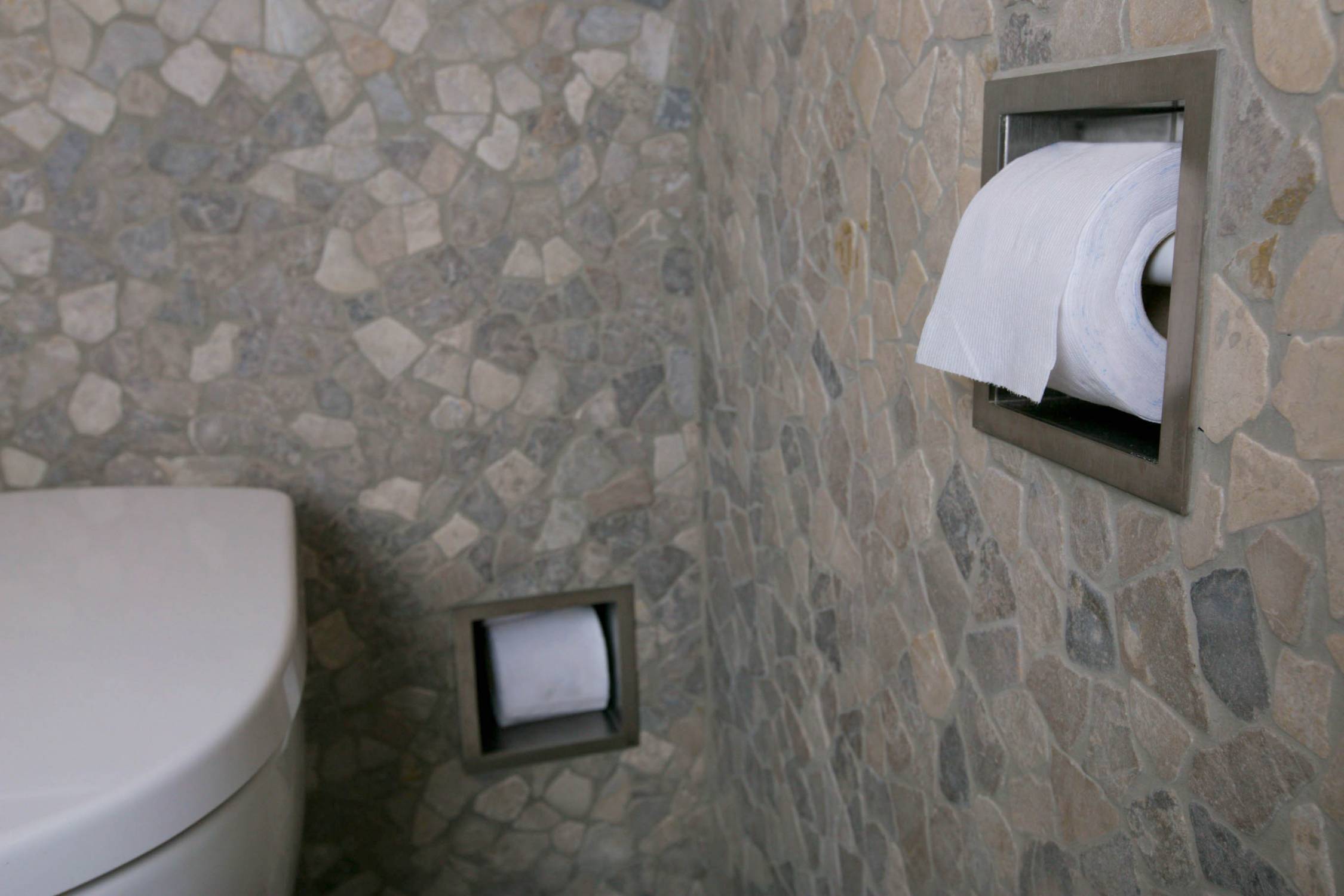 Roll holder square - Toilet roll holder