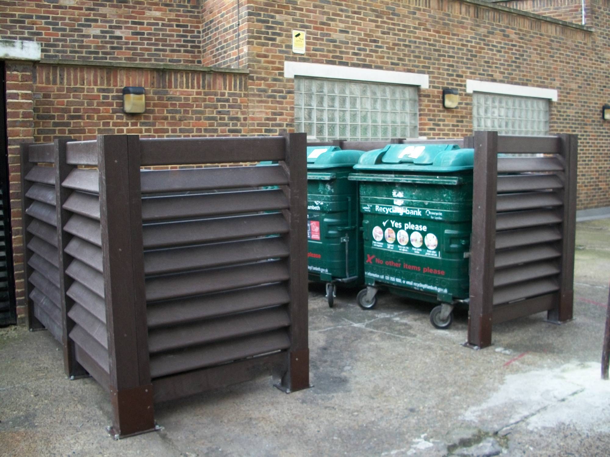 Normandy bin bay Goplastic 100 recycled NBS Source