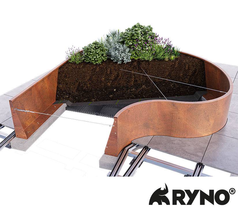 TerraSmart® Contour Bespoke Planter System