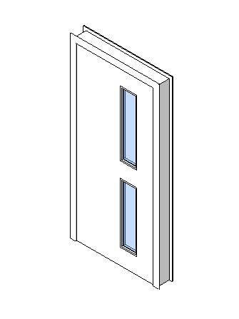 Internal Single Door, Vision Panel Style VP02