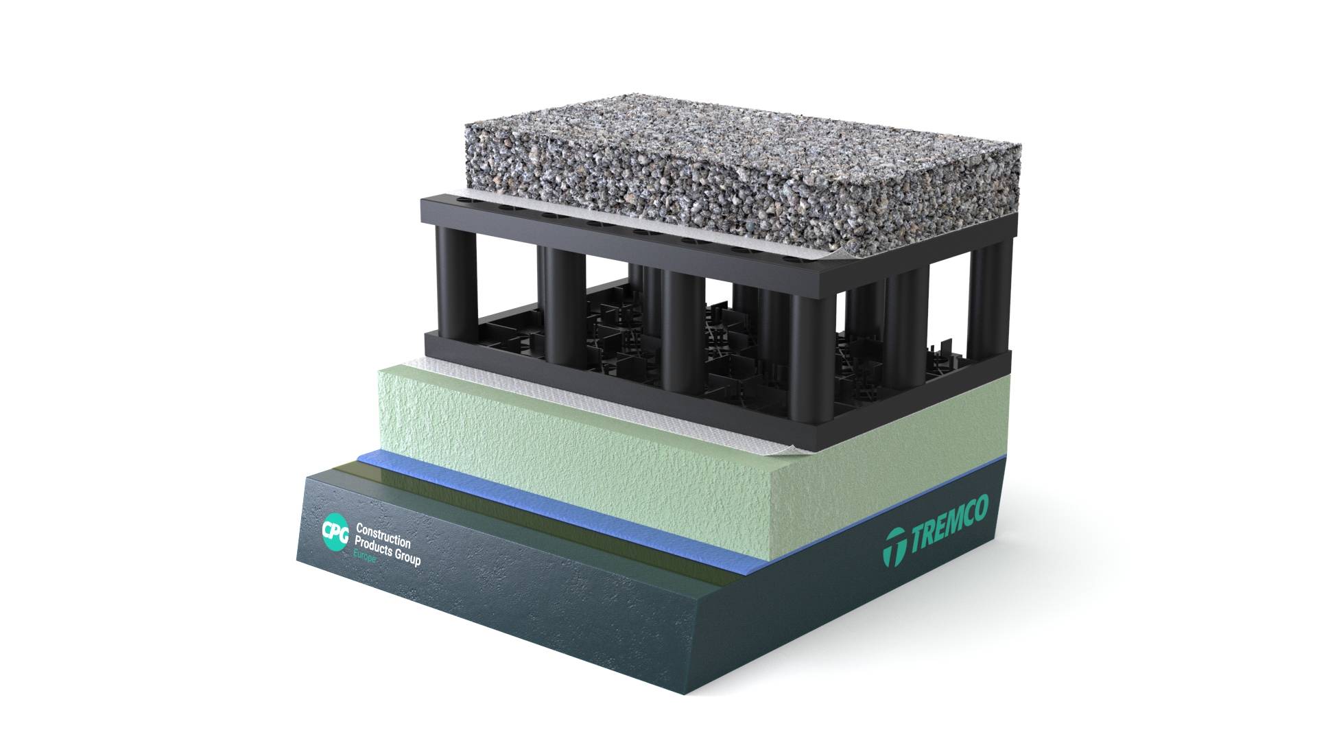 AlphaGuard Blueshield - Inverted Blue Roof System | Tremco (Roofing ...