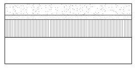 Precast concrete tactile flags on mortar laying course, asphalt concrete base course, and type 1 sub base