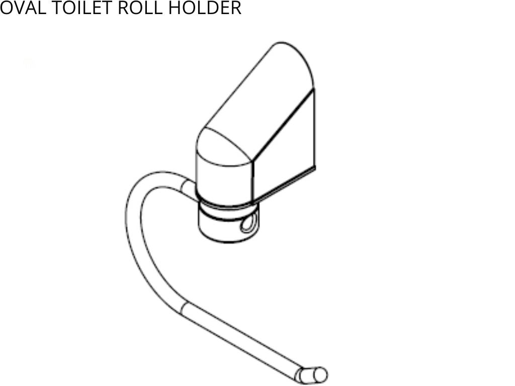Anti-Ligature Toilet Roll Holder