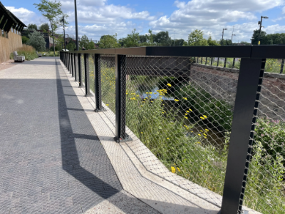 JAKOB Webnet Frames at Mayfield Park, Manchester | MMA Architectural ...