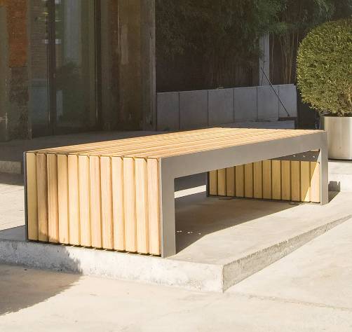 Plaza Bench