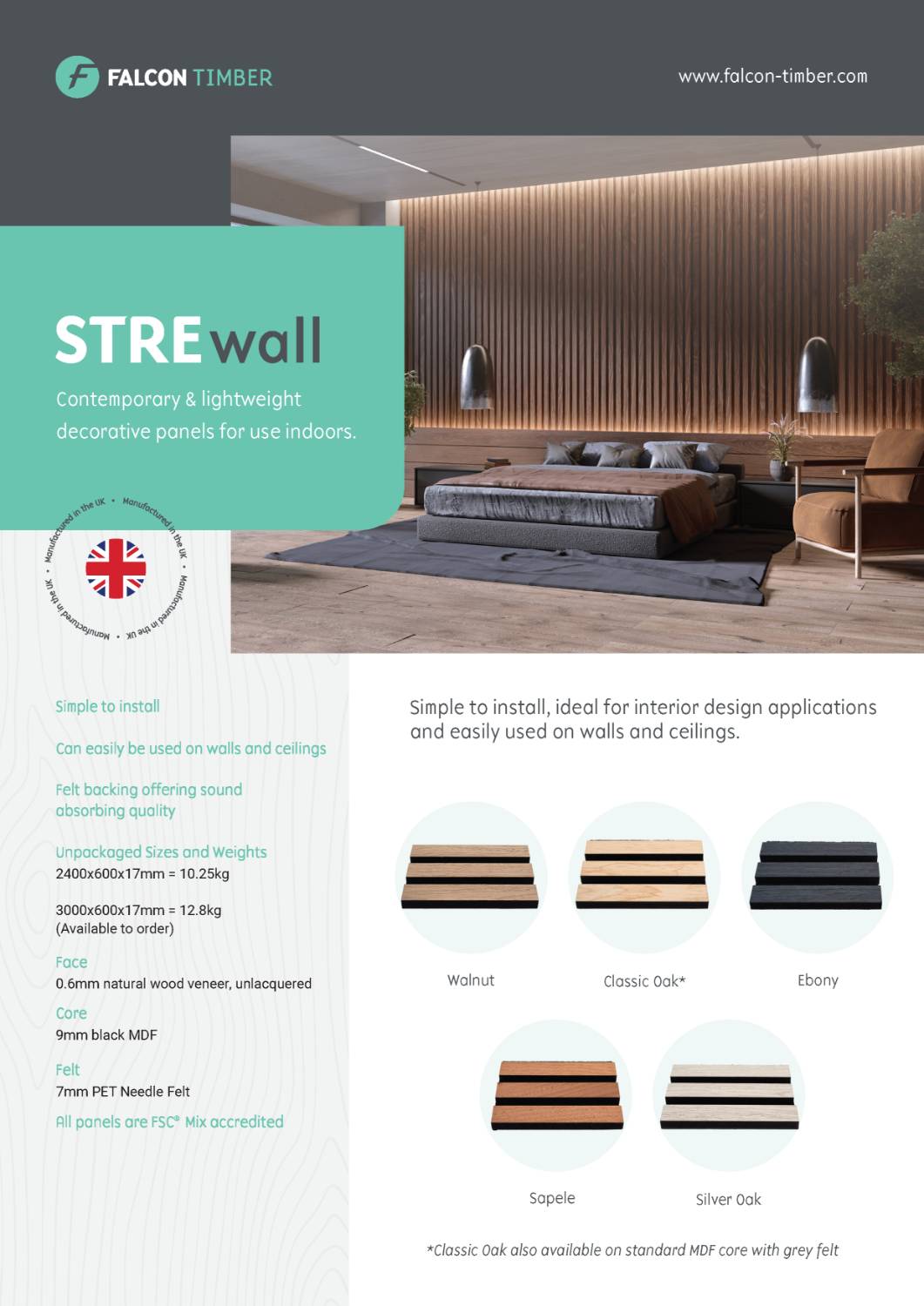 STREwall® - Decorative Timber Panels