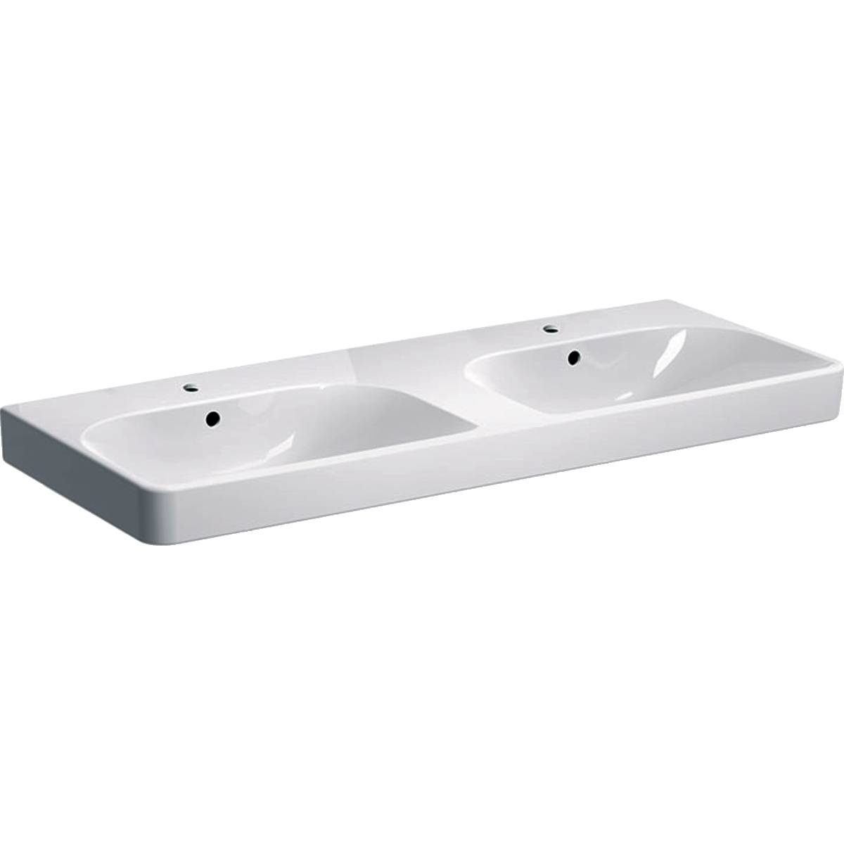 Geberit Smyle Square Double Washbasin - Washbasin