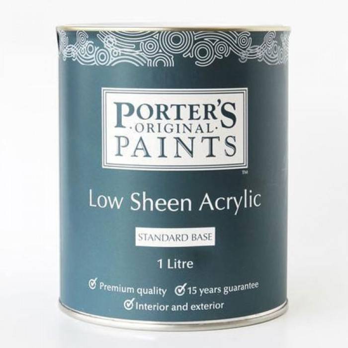 Porter's Low Sheen Acrylic | Porter’s Paints | NBS Source