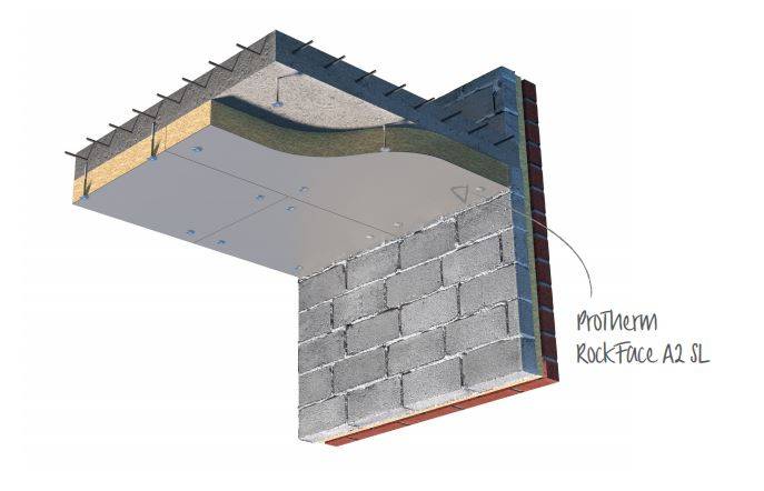 ProTherm RockFace A2 SL Soffit Insulation