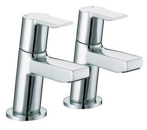 PS 1/2 C - Pisa Basin Taps Chrome