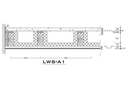 Lewis Deck Floor - Steel and Concrete composite floor deck 