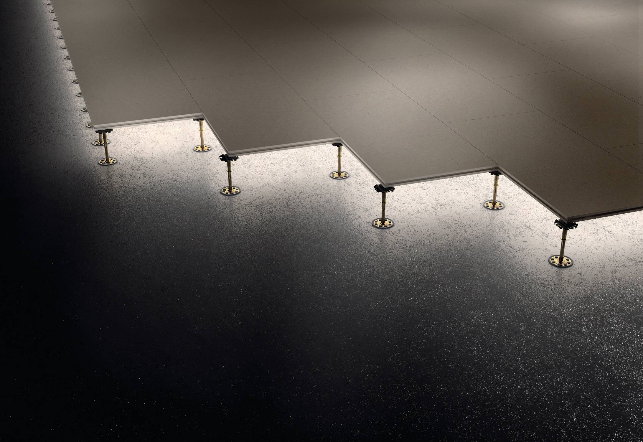 Knauf GIFAfloor FHB Hollow Floor Pedestal System 