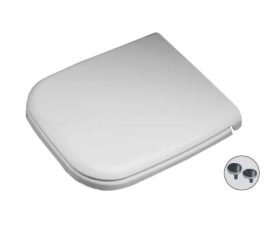 Zara Square Sandwich Soft Close Seat - Toilet Seat