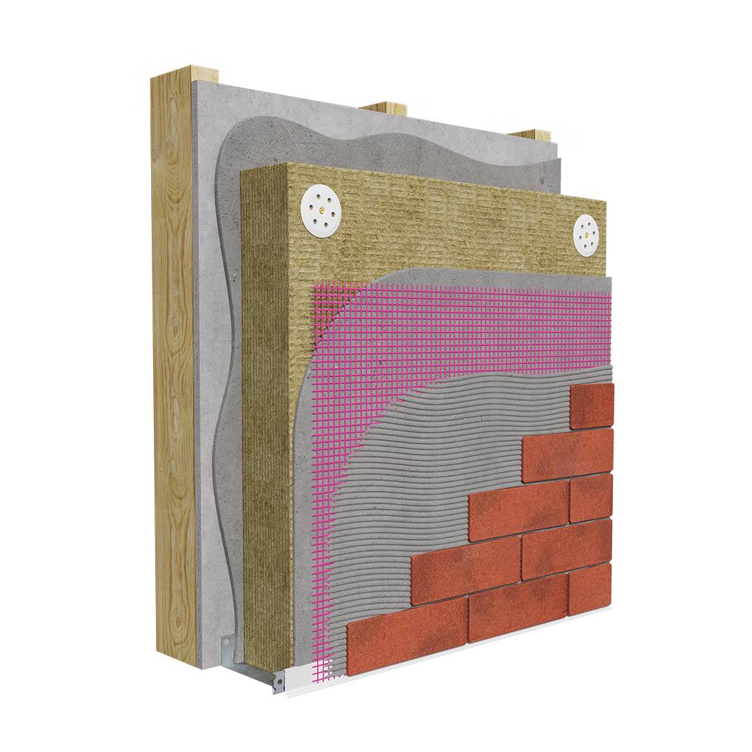 webertherm XM panel brick system (MFD) External Wall Insulation