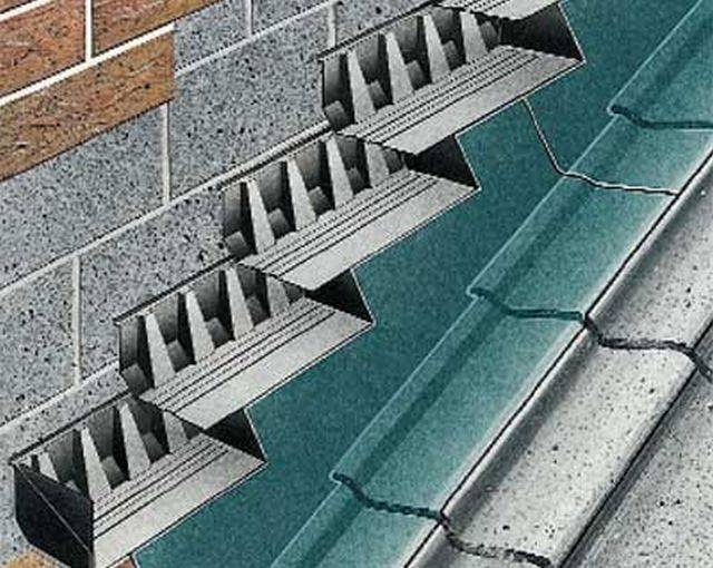 Everdry Stepped Cavity Tray for Stonework Unleaded (150 mm coursing/ 125 mm wall thickness)