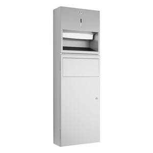 WP535 Dolphin Prestige Towel Dispenser and Waste Bin Combination Unit