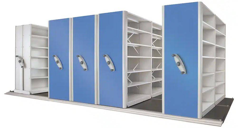 Roller Racking - Mobile Shelving 