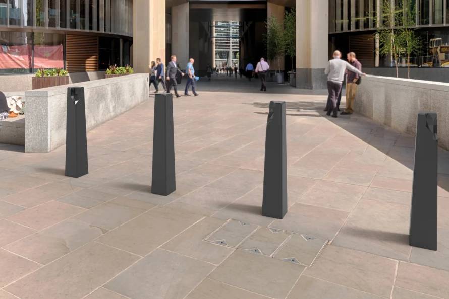 RhinoGuard®  Super Shallow 100 Bollard - Bollard