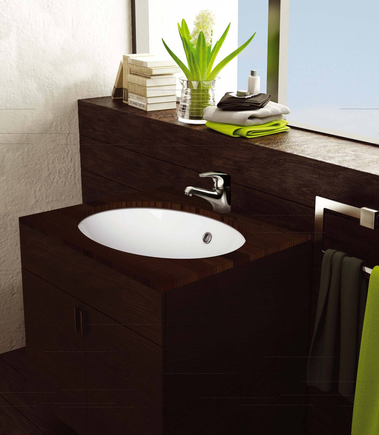 Atlas Pro 56cm Under Counter Basin (560 x 420)