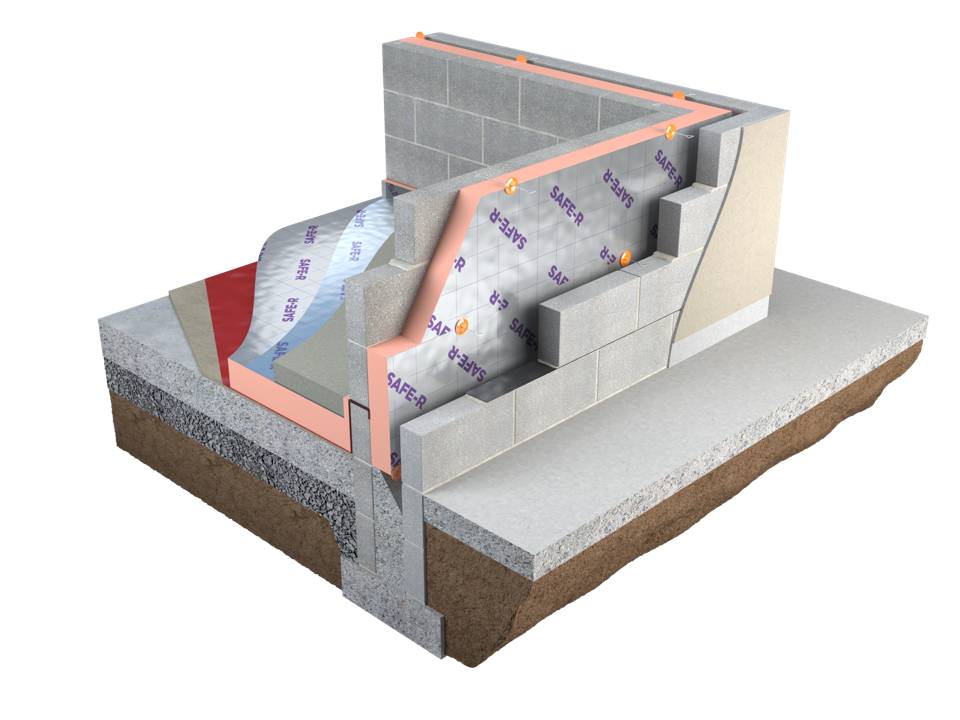 Safe-R SR/CW Partial Fill Cavity Wall Insulation - Partial Fill Cavity Wall Insulation