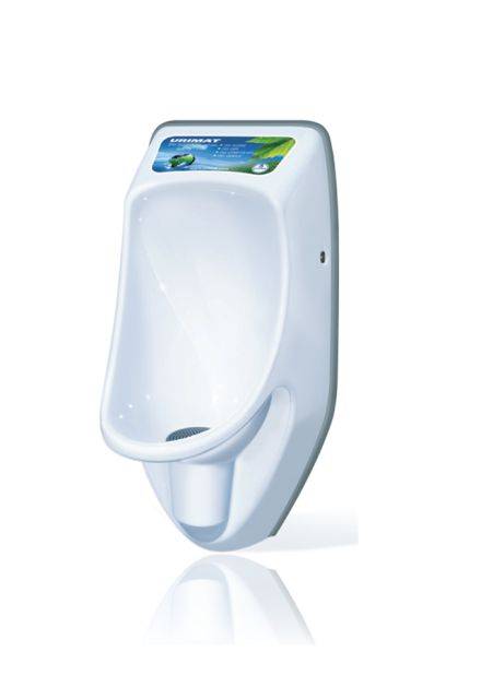 Urimat Compactplus Waterless Urinal c/w Hydrostatic Siphon