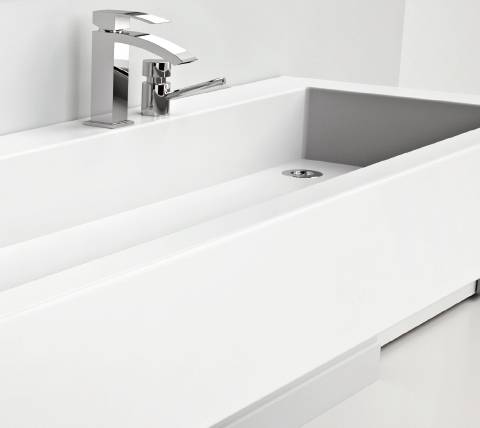 Solid Surface Washtrough