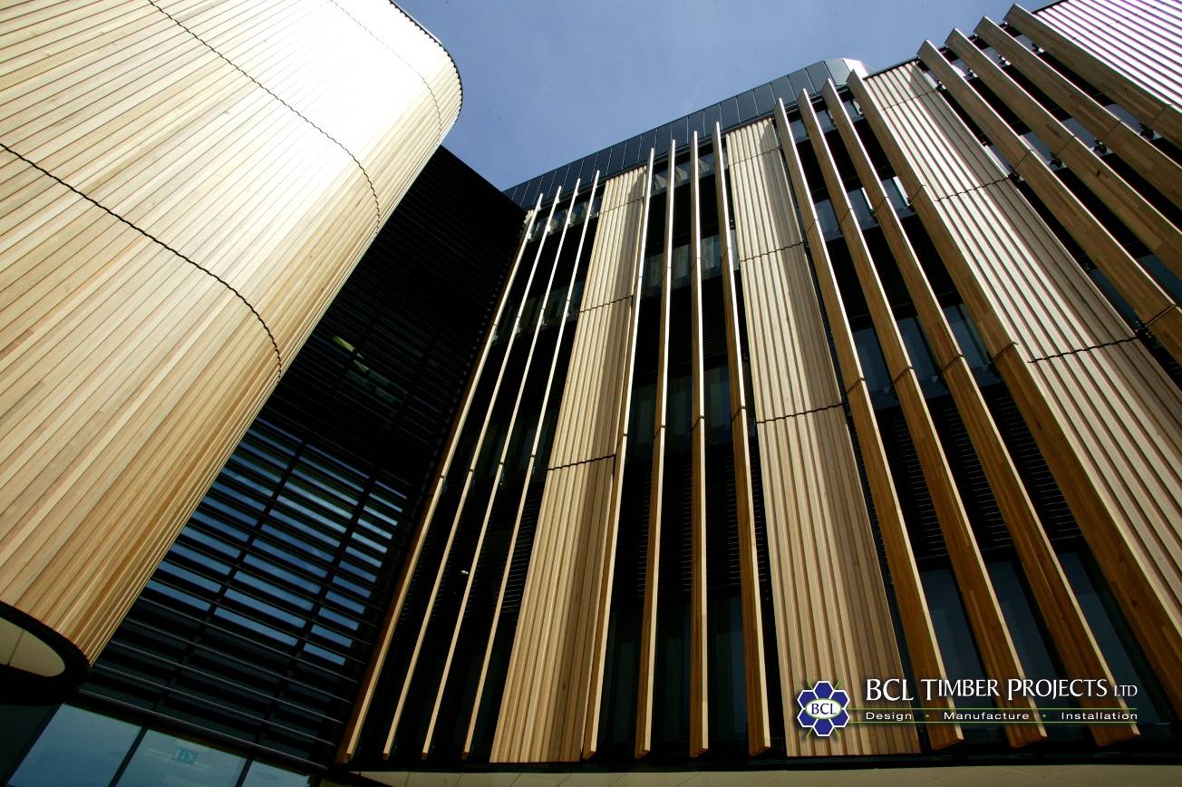 External Timber Cladding Wall Panels - For External Applications - Solid Wood Cladding panels - EN 13501-1