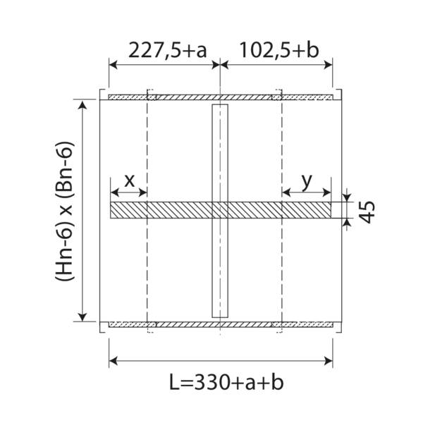 CU2 -  Rectangular EIS Fire Damper (max W1500 x H1000 mm) - Fire Damper
