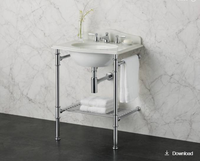 Metallo 61 Quartz  - Washstand