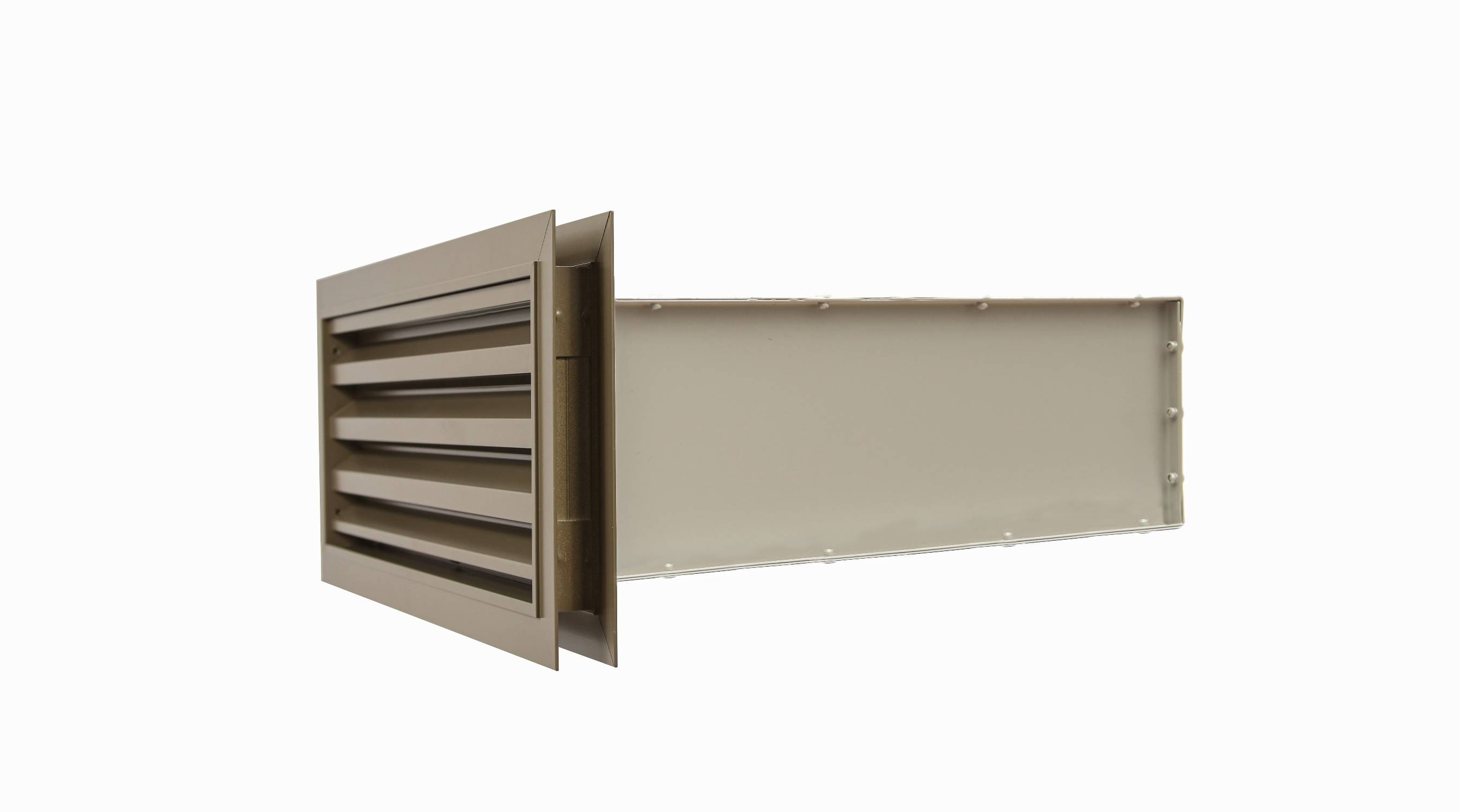 Louvre and Plenum: Mechanical Intake or Extract - Integrated Ventilation Solutions