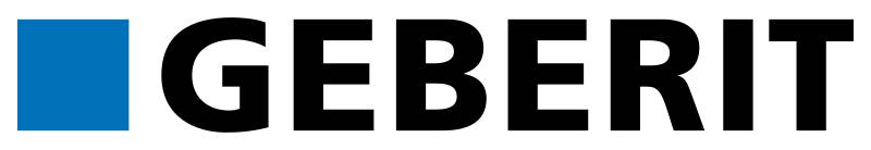 Geberit urinal flush control with electronic flush actuation, battery operation, Type 40 cover plate, round